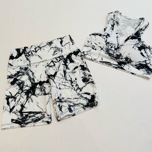 Marble Activewear Set